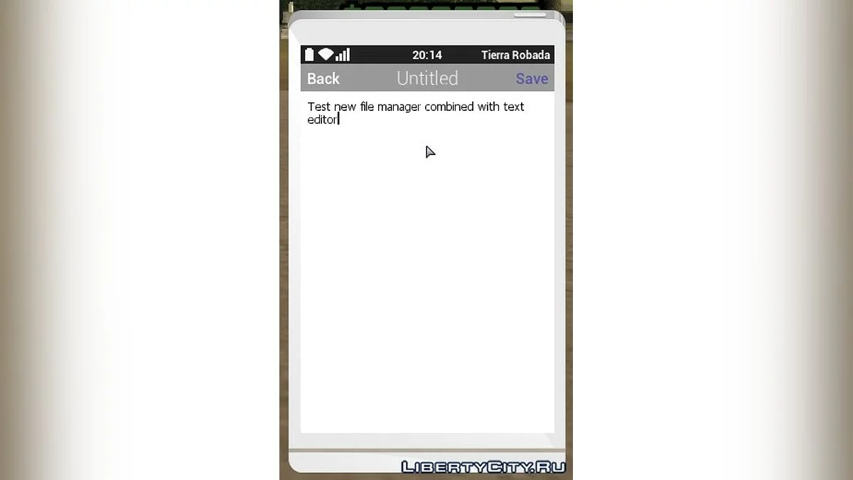 Téléphone Lunix OS Stable / GTA San Andreas
