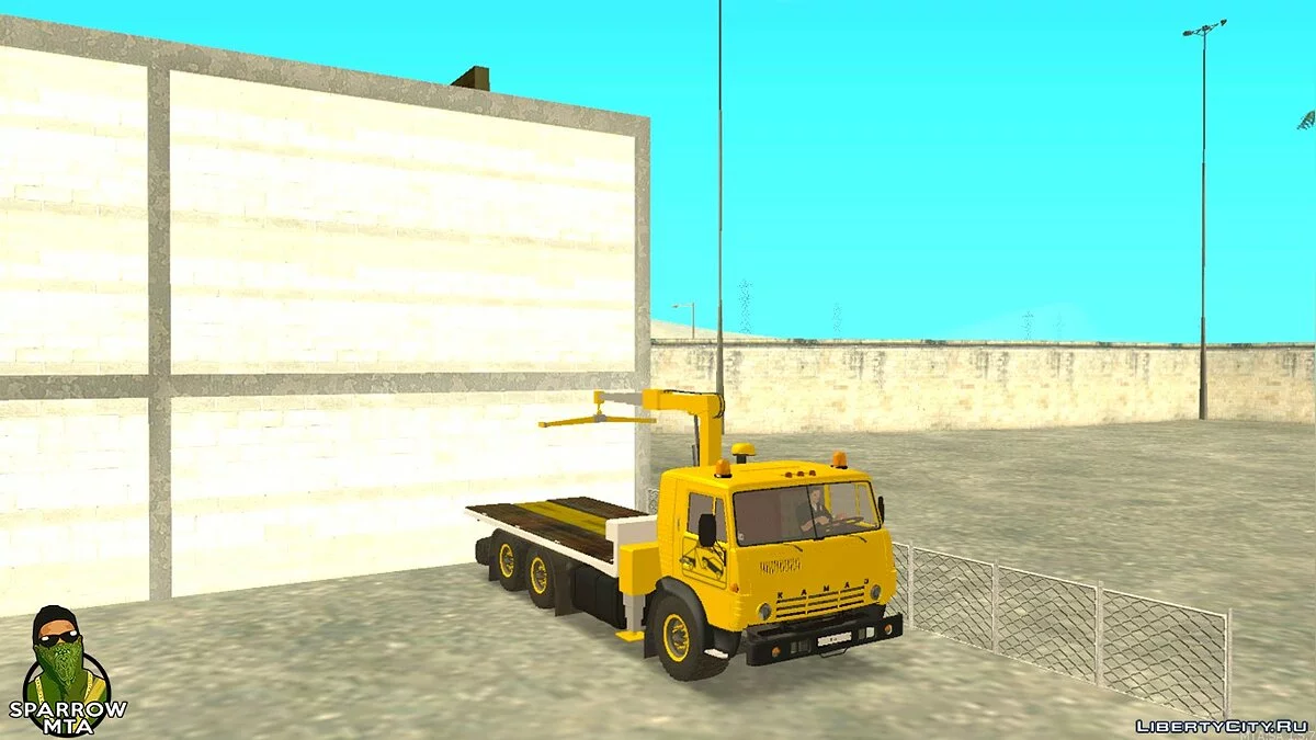 Trabajo como remolcador + Kamaz / GTA San Andreas