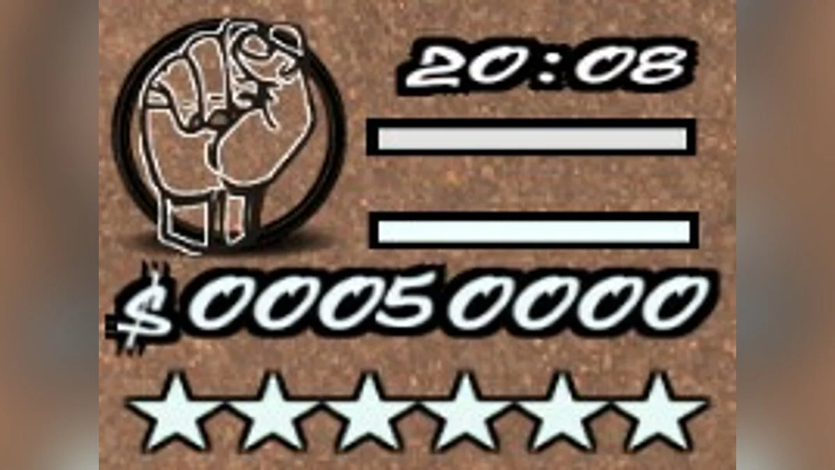 Пак шрифтів / GTA San Andreas