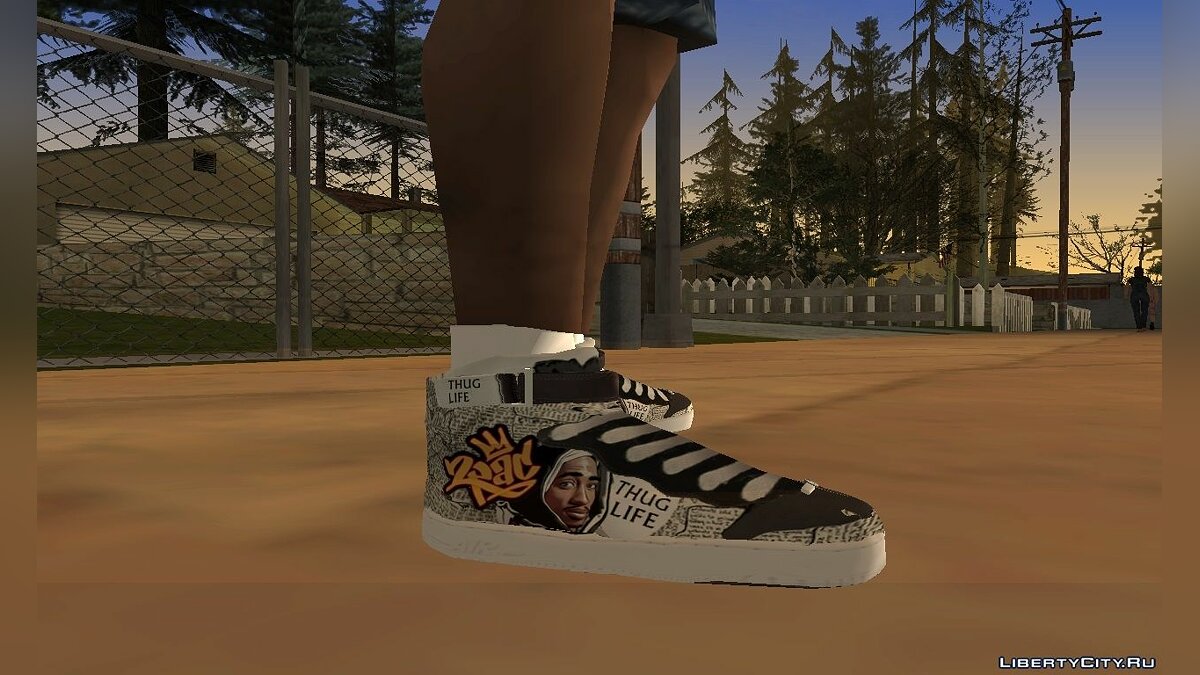 Download 2pac sneakers for GTA San Andreas