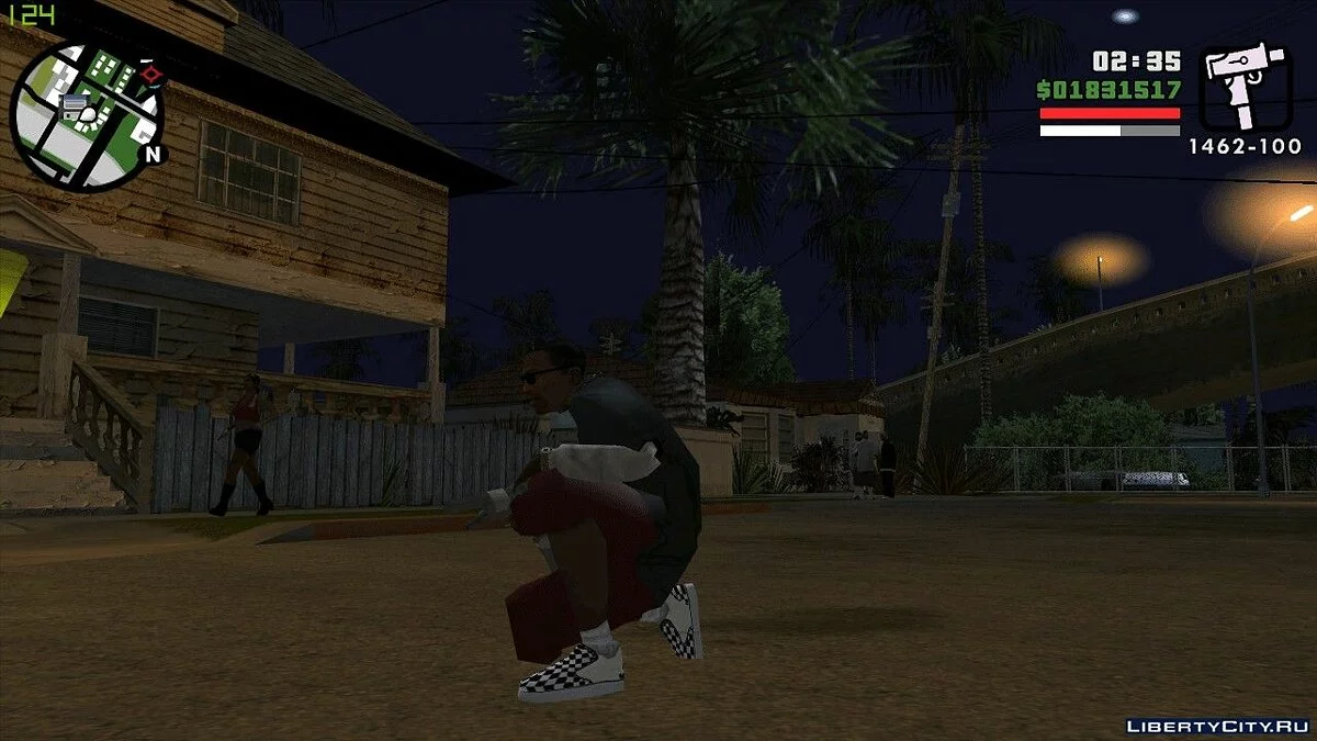 Vans Slip-On Sneakers / GTA San Andreas