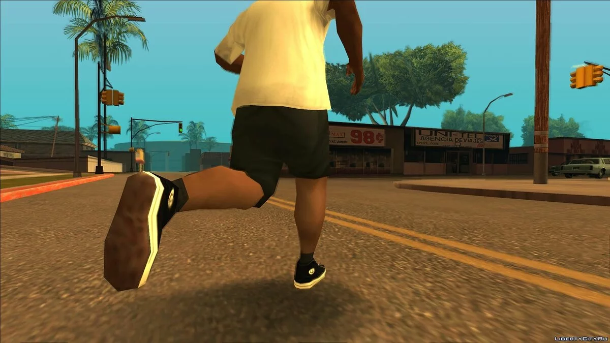 Textures de chaussures mises à jour v1.0.1 / GTA San Andreas