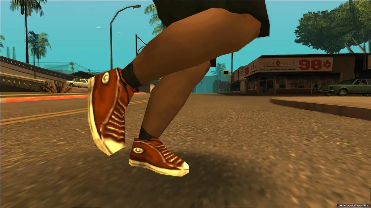Textures de chaussures mises à jour v1.0.1 / GTA San Andreas