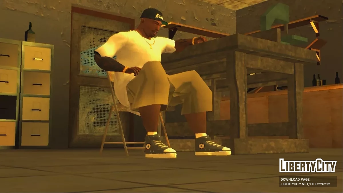 NIKE X Converse All Star Schuhe für CJ / GTA San Andreas