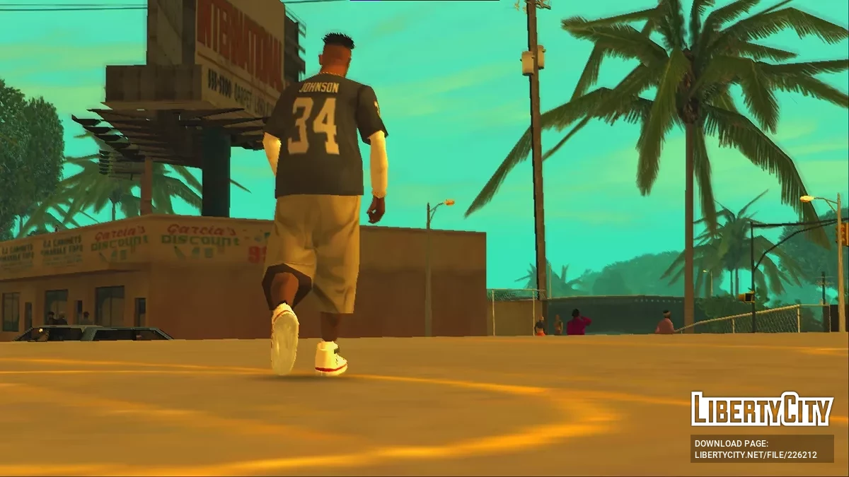 NIKE X Converse All Star Schuhe für CJ / GTA San Andreas