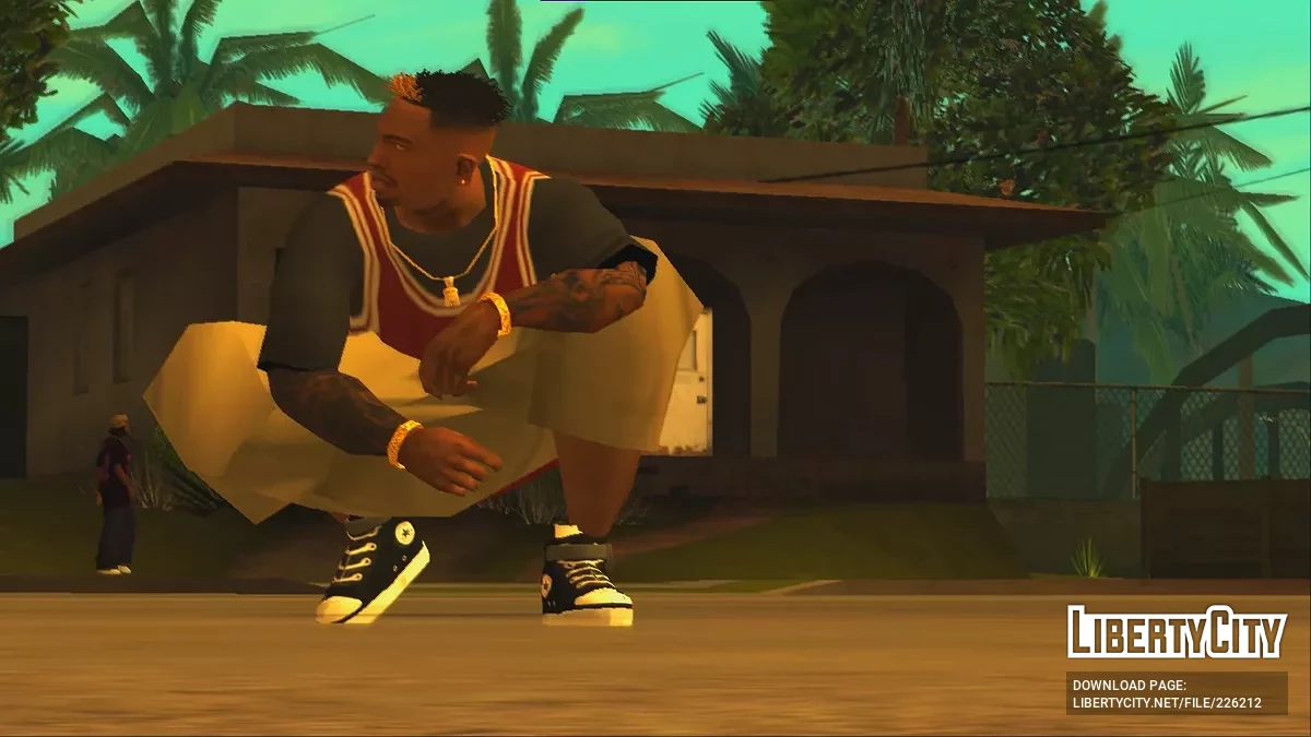 NIKE X Converse All Star Schuhe für CJ / GTA San Andreas