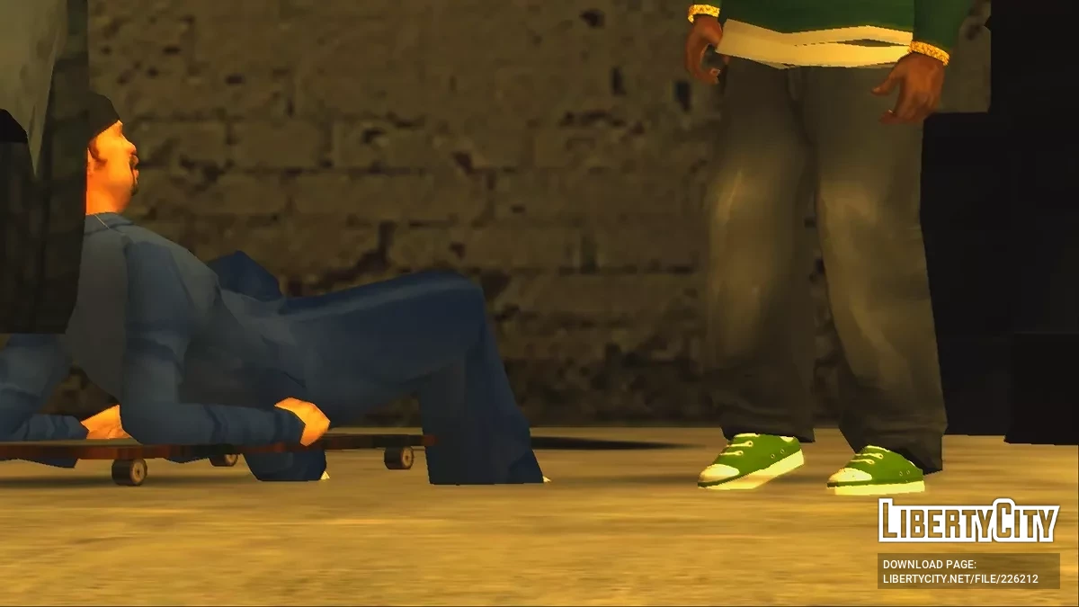 NIKE X Converse All Star Schuhe für CJ / GTA San Andreas
