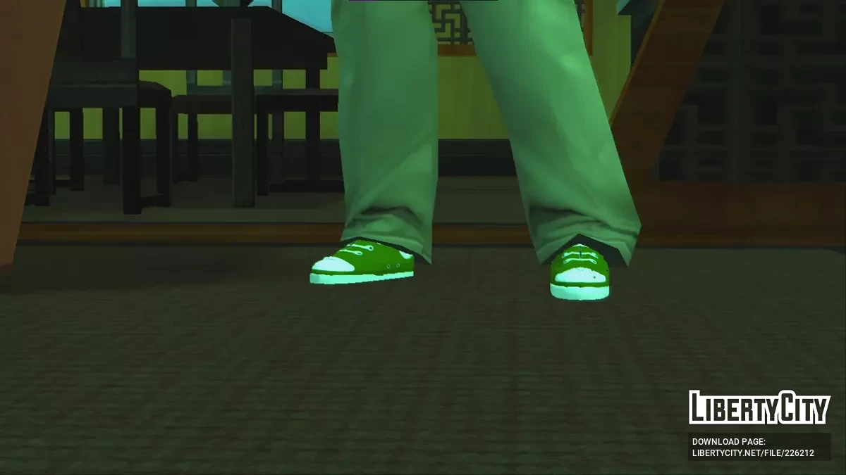 NIKE X Converse All Star Schuhe für CJ / GTA San Andreas