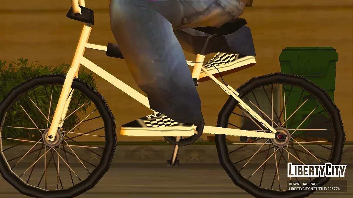 Damalı Vans Eski Okul / GTA San Andreas
