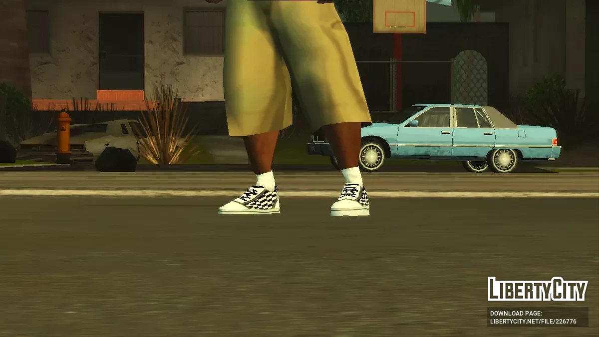 Damalı Vans Eski Okul / GTA San Andreas