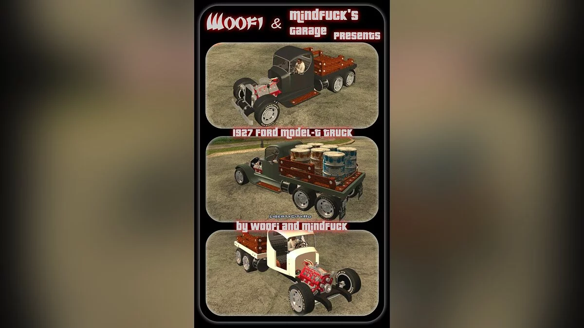 1927 Ford Model-T Truck / GTA San Andreas
