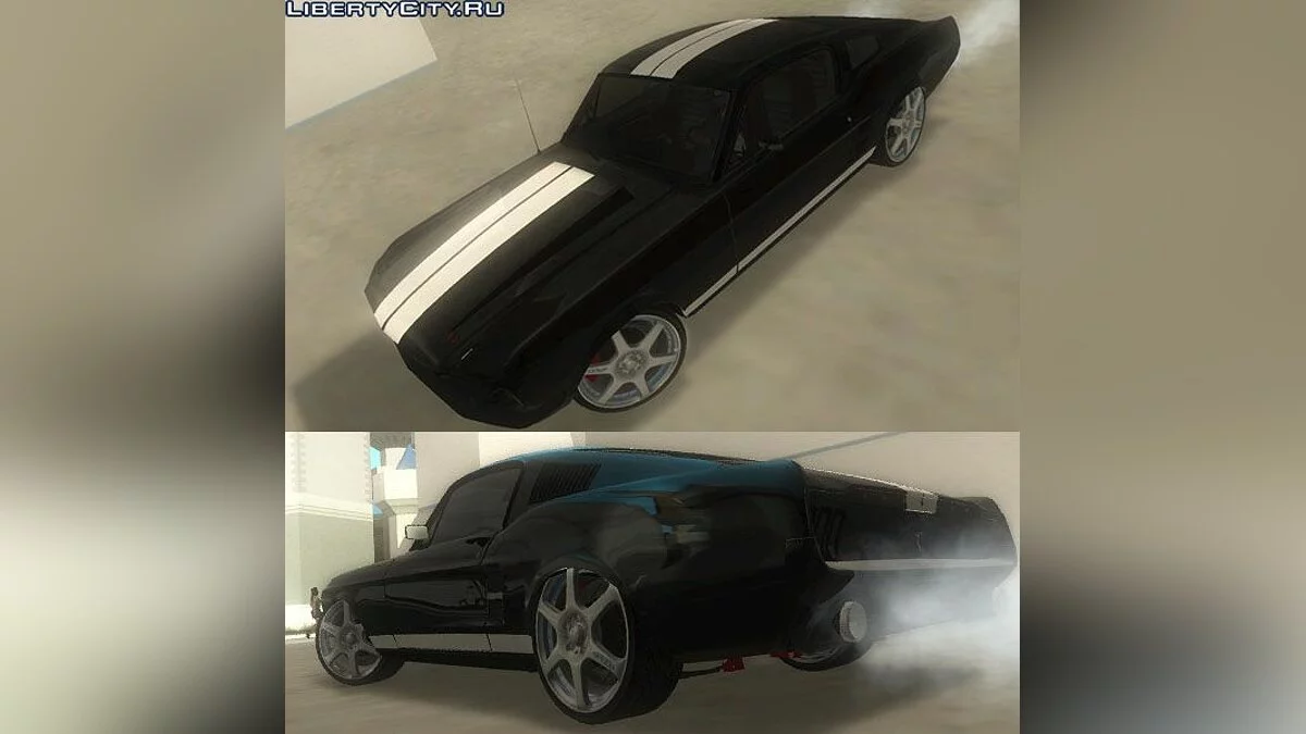 Ford Mustang 67 HotRot / جي تي إيه سان أندرياس