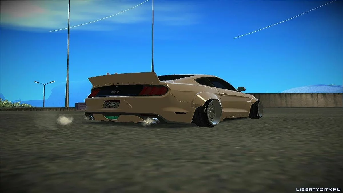Ford Mustang Rocket Bunny 2015 / GTA San Andreas