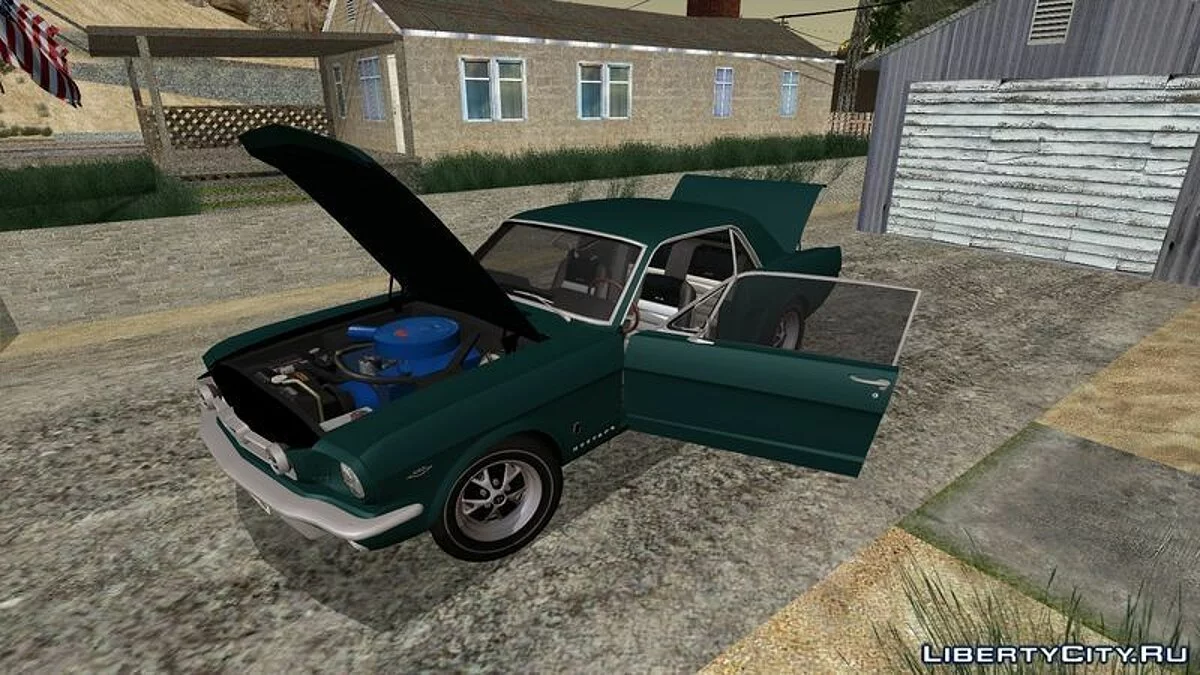 Ford Mustang GT 289 Hardtop Coupe 1965 / GTA San Andreas