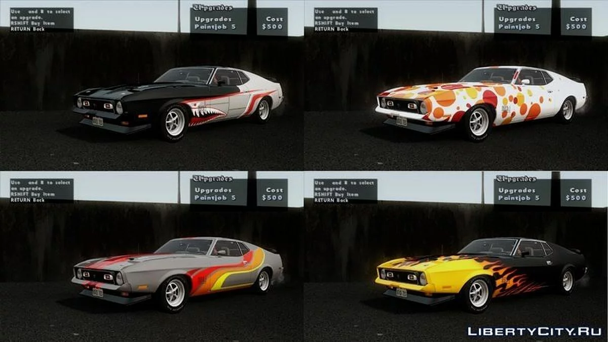 Ford Mustang Mach 1 429 Cobra Jet 1971 / GTA San Andreas