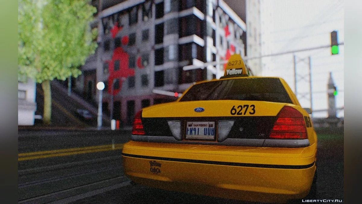 Ford Crown Victoria LA Taxi / GTA San Andreas