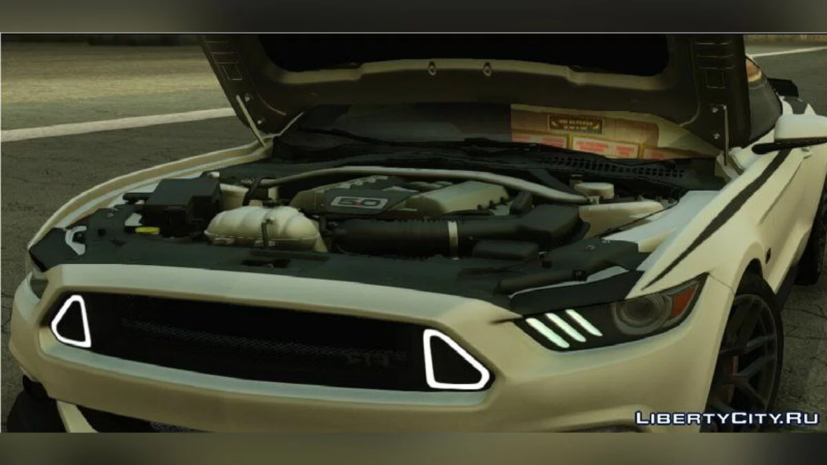 2015 Ford Mustang RTR Spec 2 [HQ] / GTA San Andreas