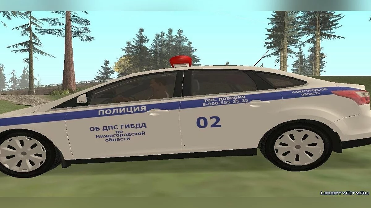 Ford Focus 3 - POLICE / GTA San Andreas