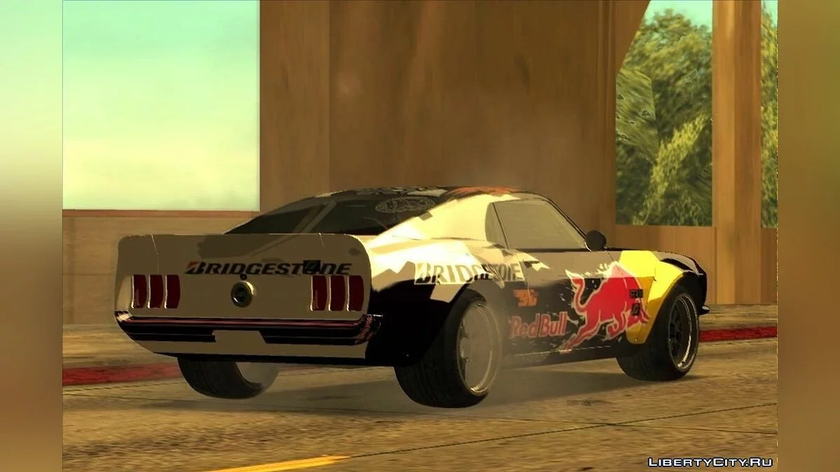 Ford Mustang RTR RedBull / GTA San Andreas