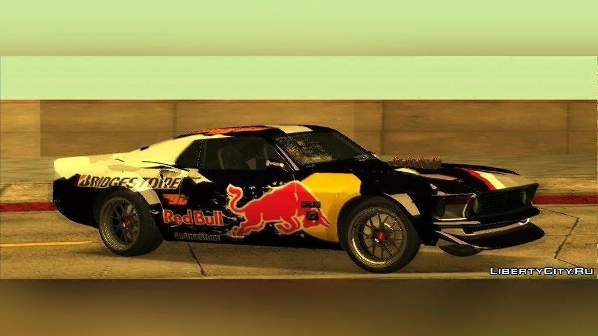 Ford Mustang RTR RedBull / GTA San Andreas