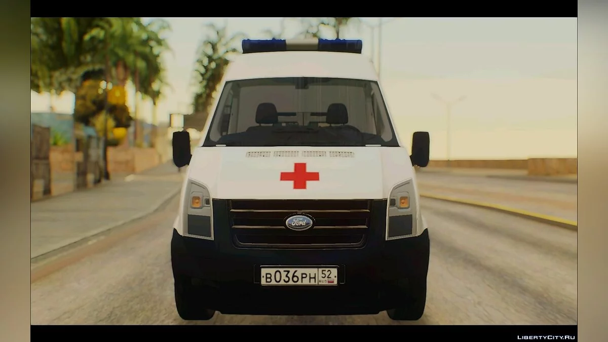 Ford Transit Служба Швидкої Допомоги / GTA San Andreas