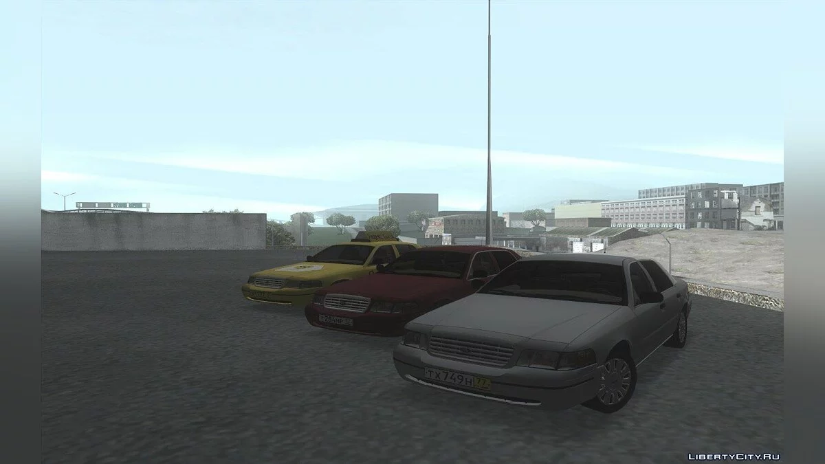 Ford Crown Victoria "Yandex Taxi" / GTA San Andreas
