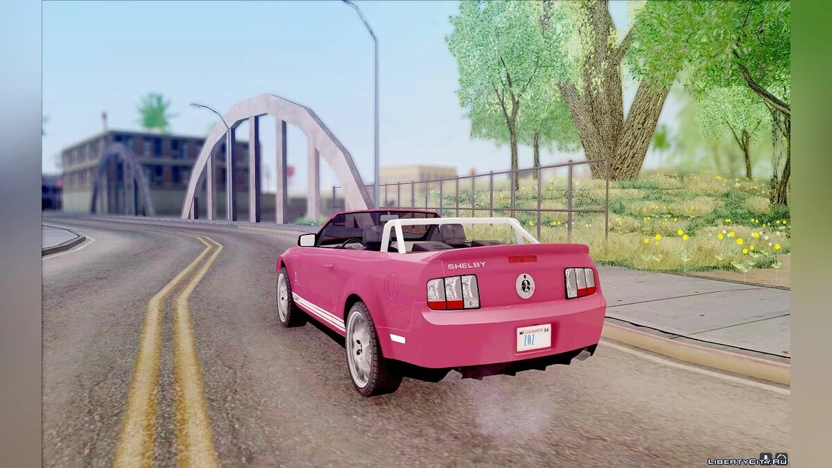 Shelby GT500 Cabriolet / GTA San Andreas