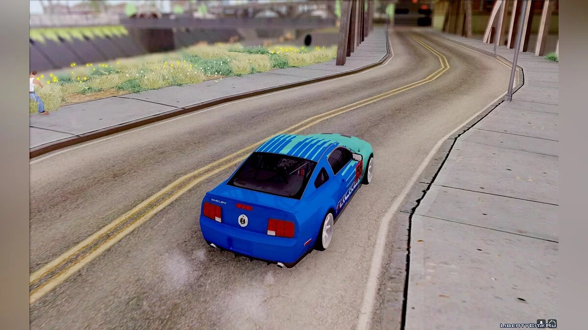 Ford Shelby GT500 Falken Tire Justin Pawlak 2012 / GTA San Andreas