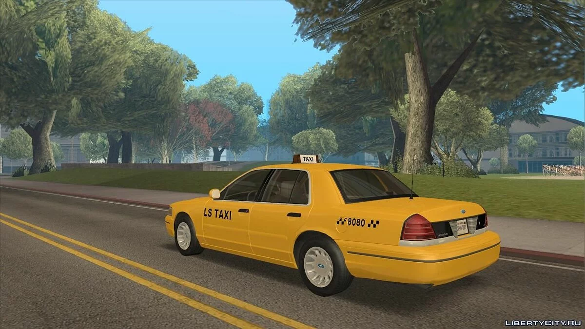 Taxi Ford Crown Victoria 2003 / GTA San Andreas