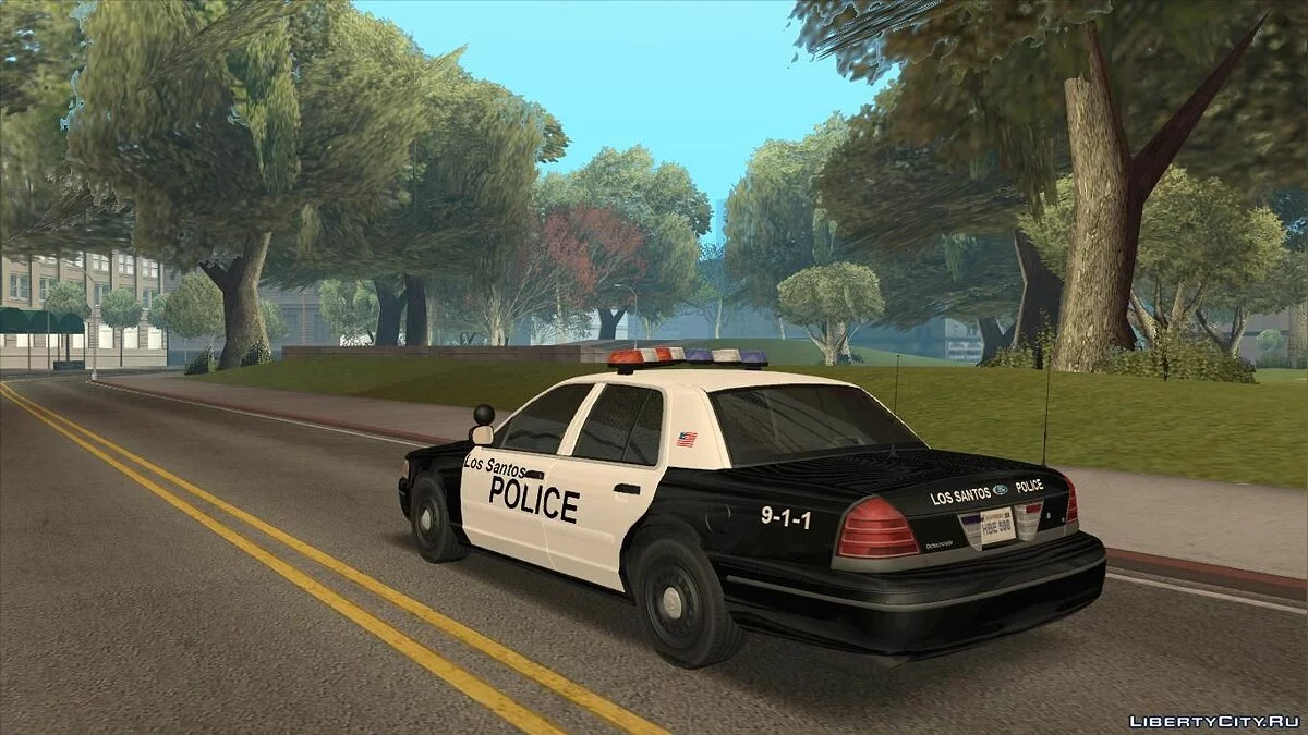 Ford Crown Victoria Polícia de Los Santos / GTA San Andreas