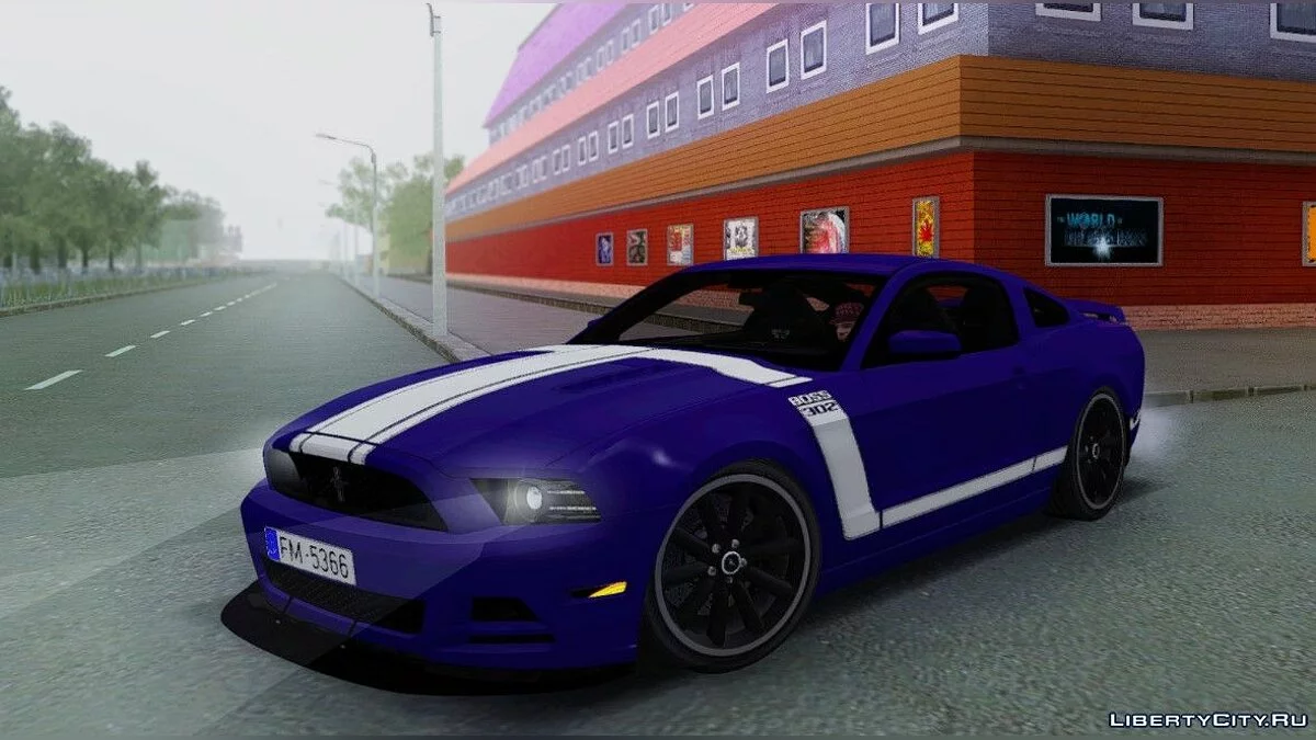 Ford Mustang Boss 302 / GTA San Andreas