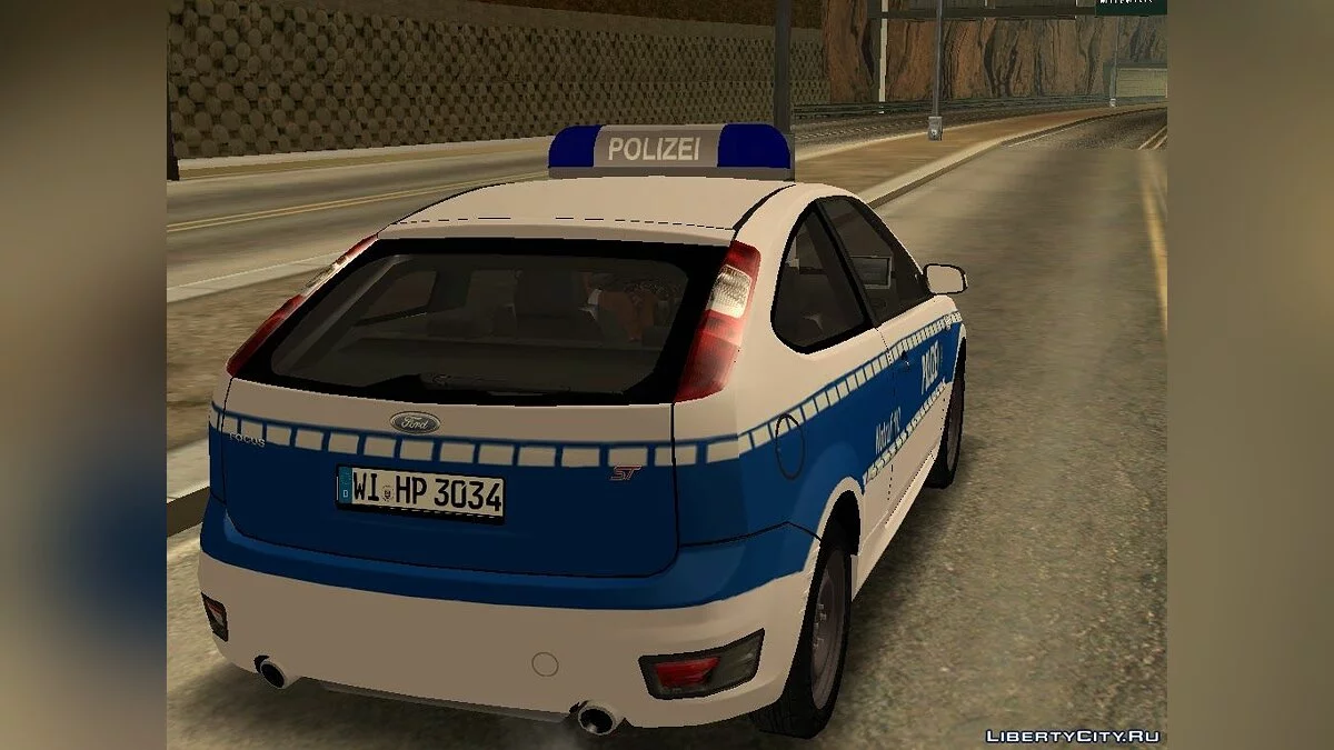 Ford Focus ST Police Hessen / GTA San Andreas