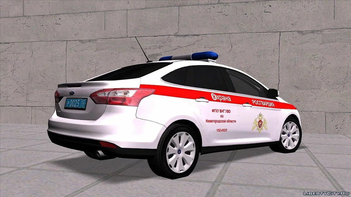 Ford Focus de la Guardia Nacional / GTA San Andreas
