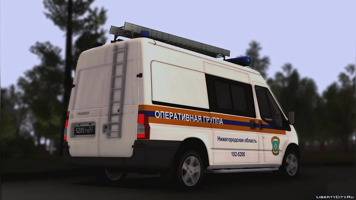 Ford Transit Emergency Services / GTA San Andreas