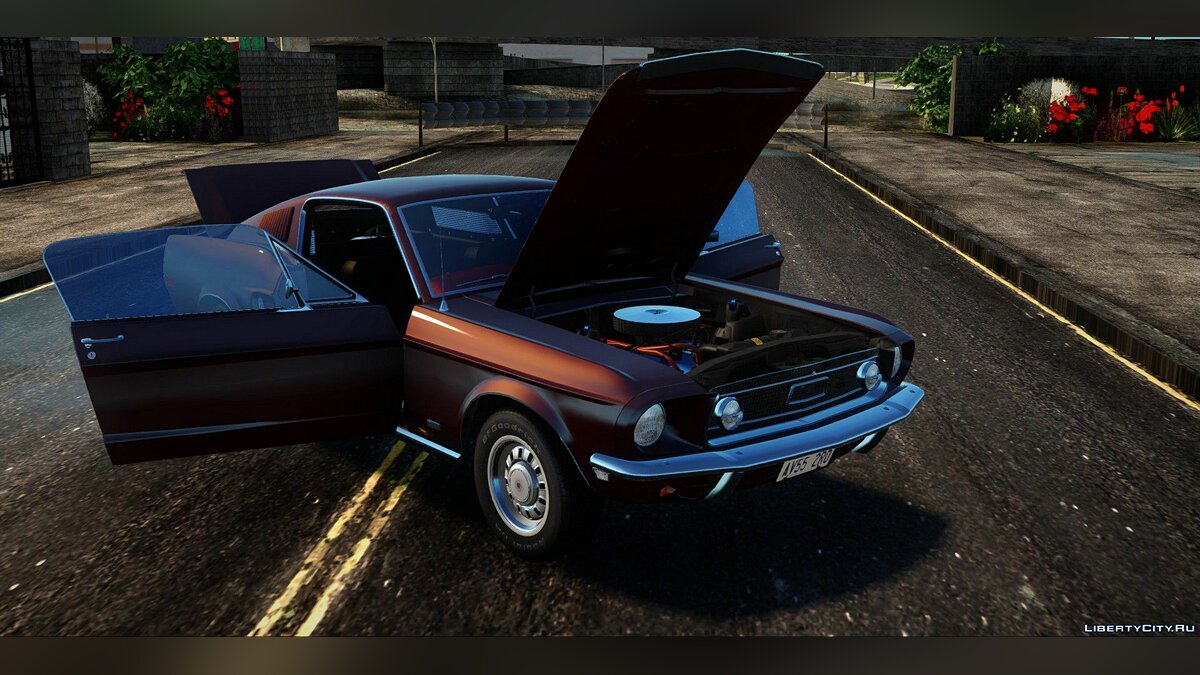 Gta 5 ford mustang fastback фото 30