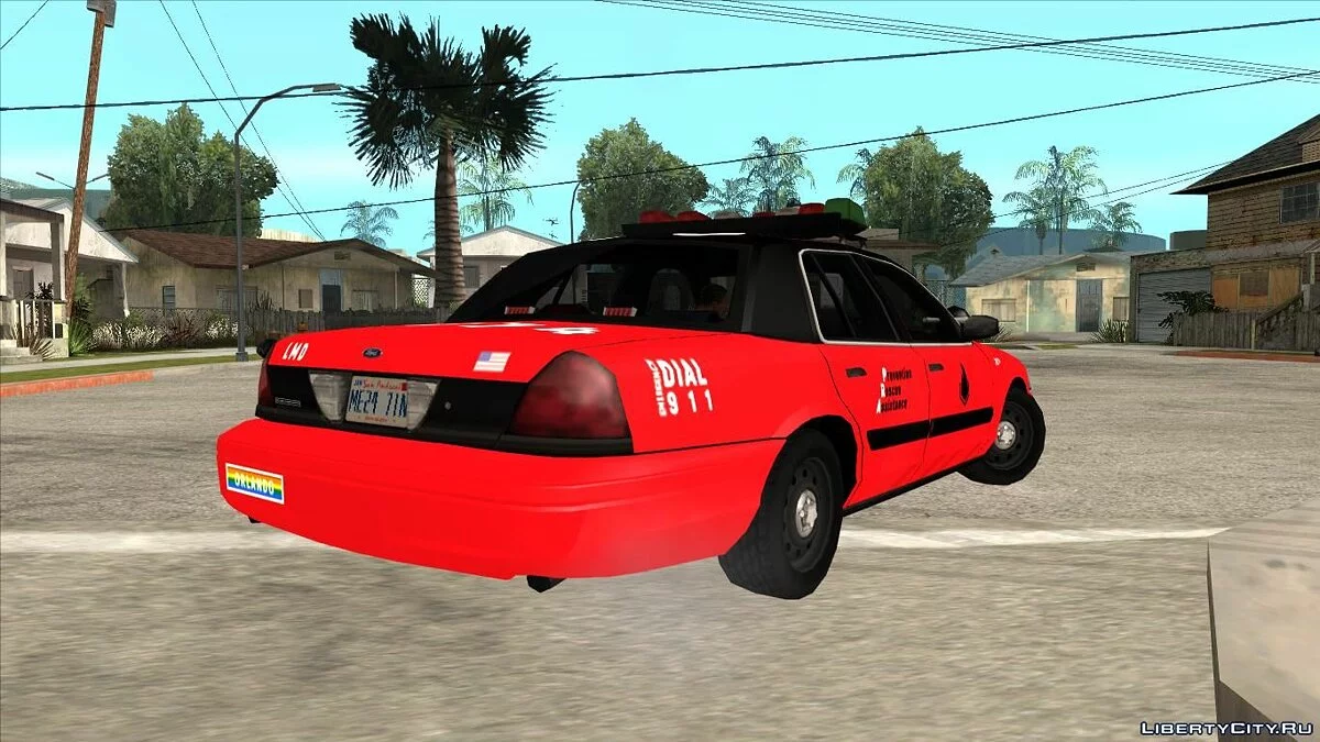 Ford Crown Victoria Brandstiftung / GTA San Andreas