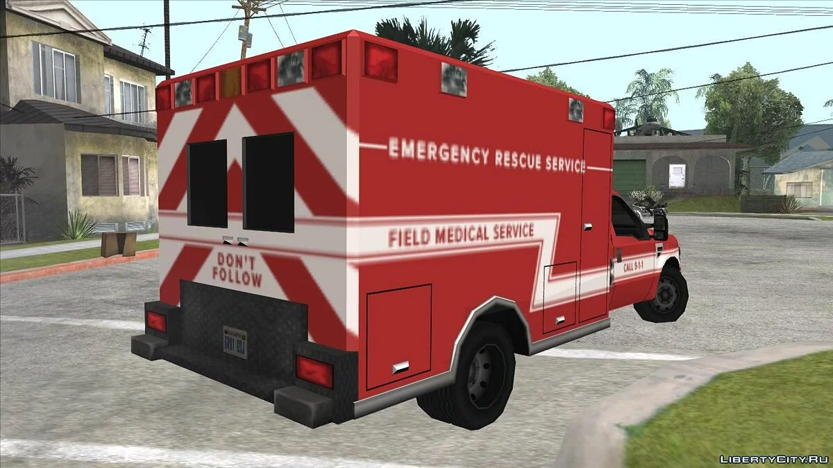 Ford Rescue Ambulance LQ / GTA San Andreas