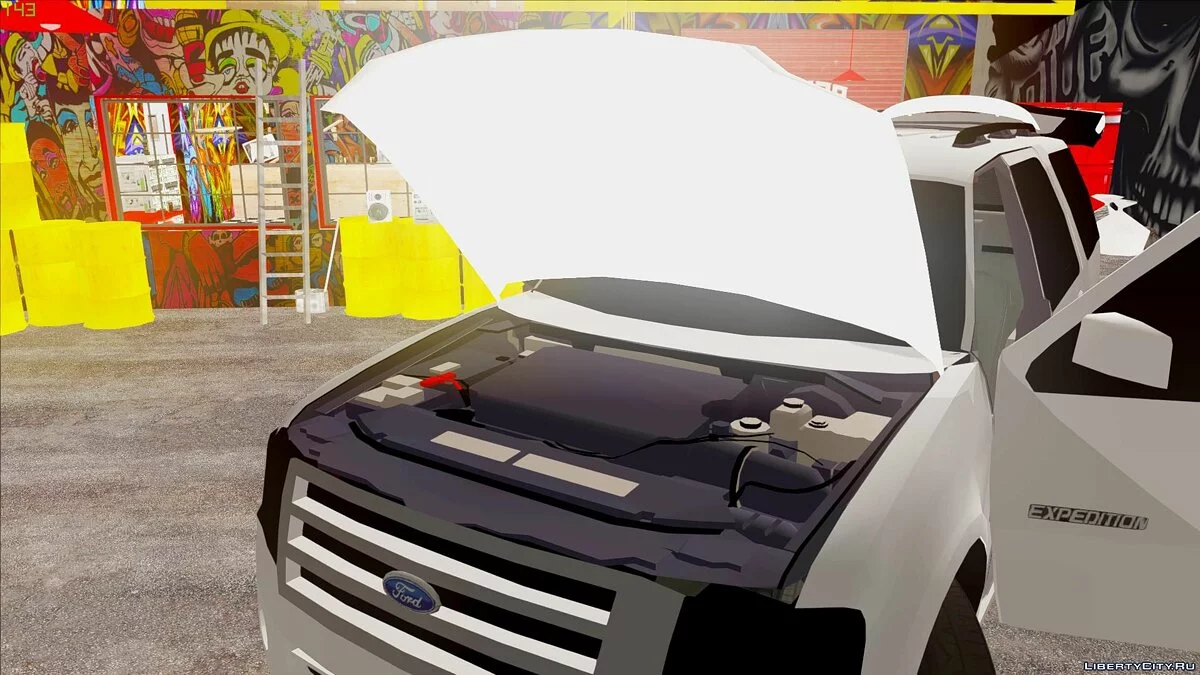 Стилізаційний комплект Urban Rider для Ford Expedition від 3dCarbon 2008 / GTA San Andreas