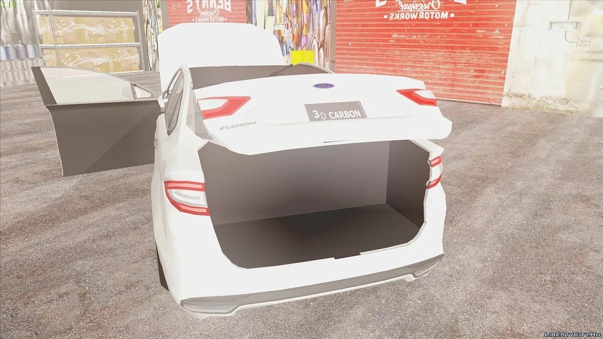 حزمة تصميم فورد فيوجن من 3dCarbon 2014 / جي تي إيه سان أندرياس