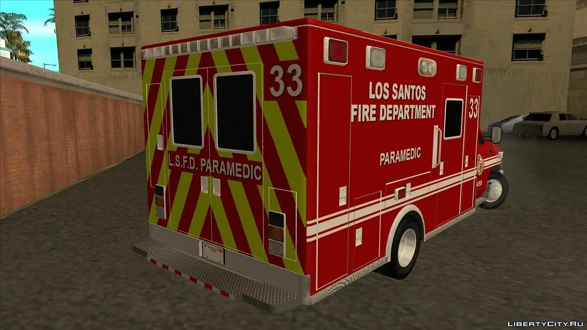 Ambulans Ford E450 / GTA San Andreas