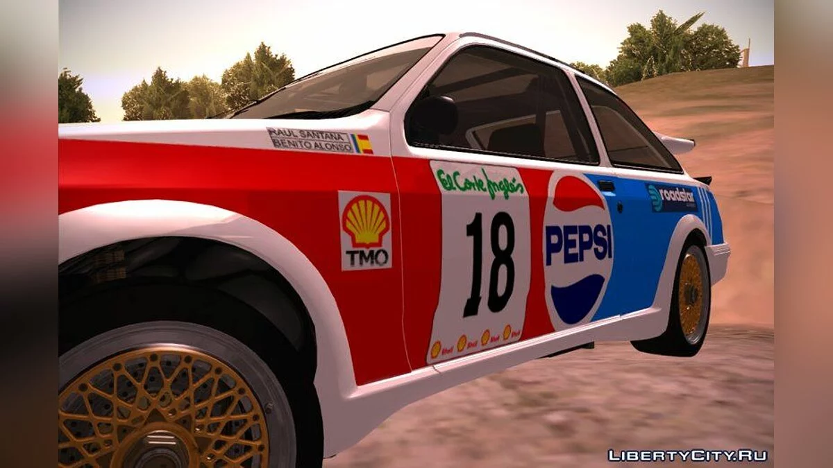 1986 Ford Sierra RS Cosworth - Edisi Pepsi / GTA San Andreas
