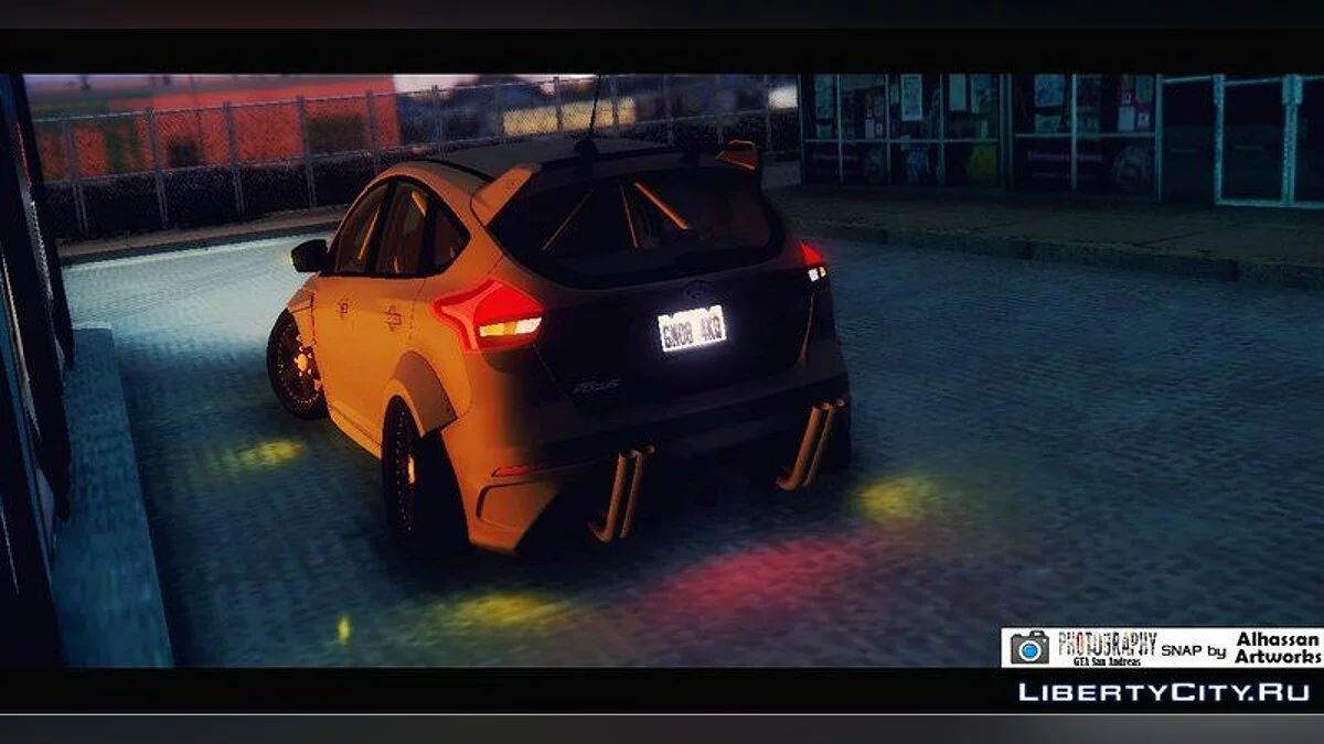 Ford Focus RS Fifteen52 Bodykits 2017 / GTA San Andreas