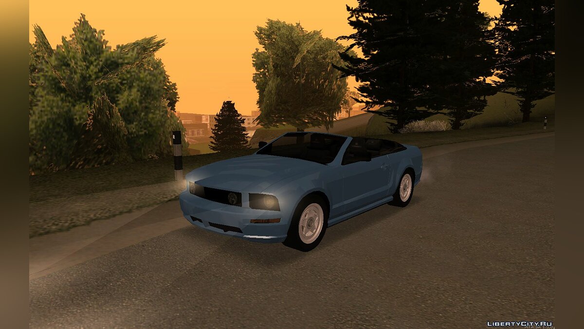 Скачать Ford Mustang 2005 [LQ] Для GTA San Andreas