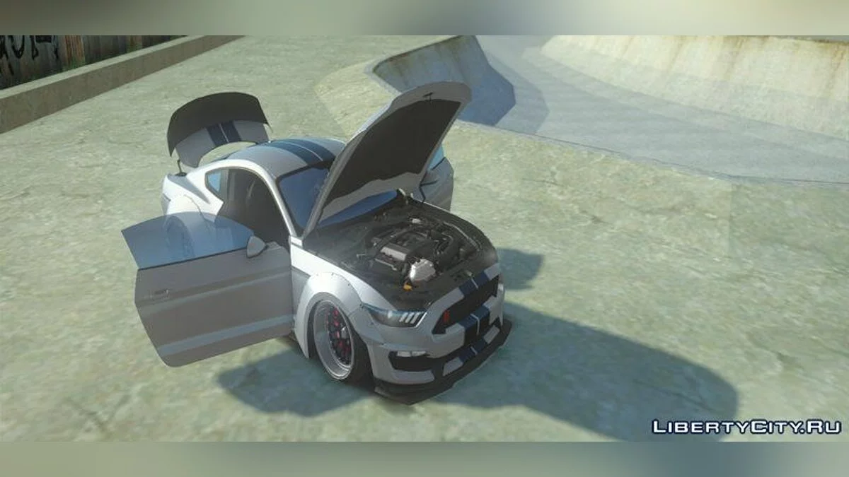 2016 Ford Mustang Shelby GT350R Liberty Walk / GTA San Andreas