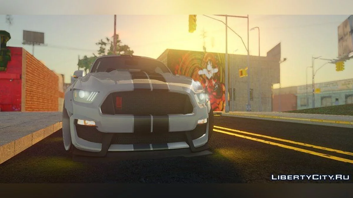 2016 Ford Mustang Shelby GT350R Liberty Walk / GTA San Andreas