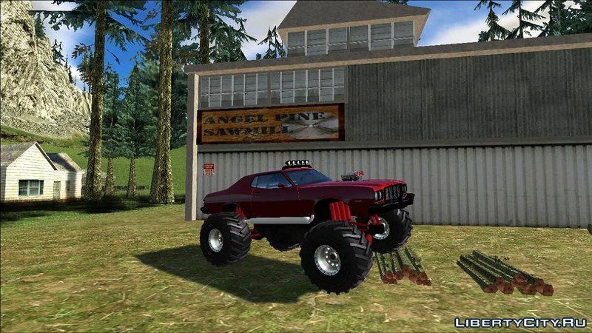 1975 Ford Gran Torino Monster Truck / GTA San Andreas
