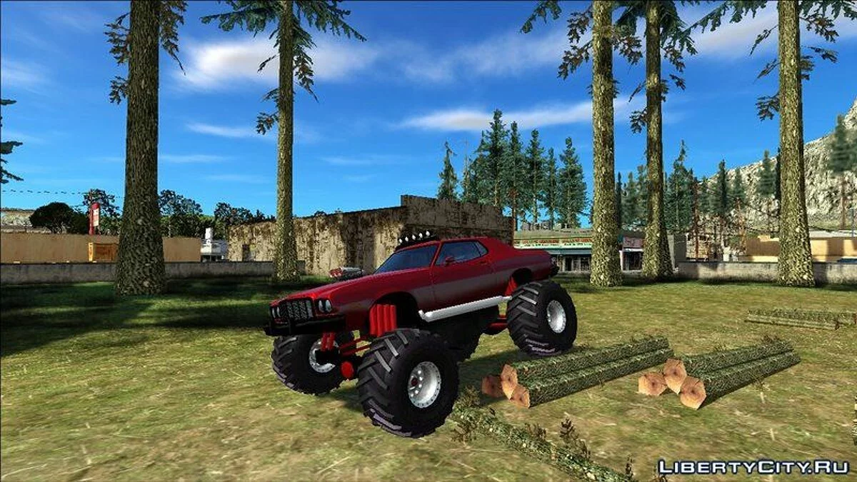1975 Ford Gran Torino Monster Truck / GTA San Andreas