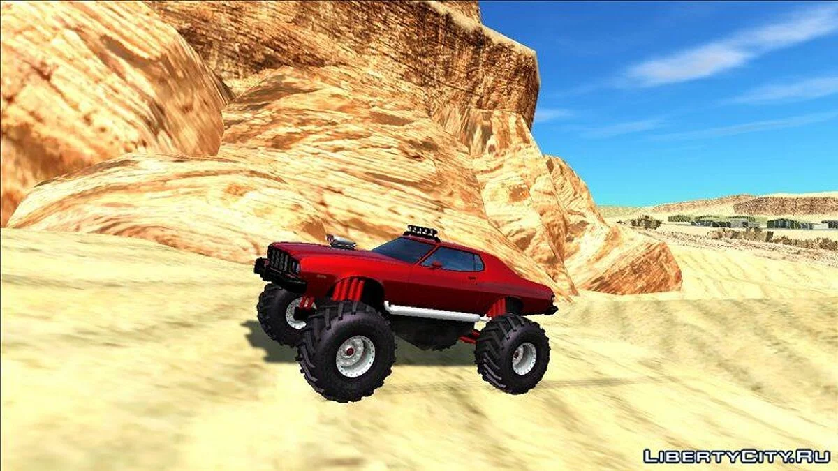 1975 Ford Gran Torino Monster Truck / GTA San Andreas