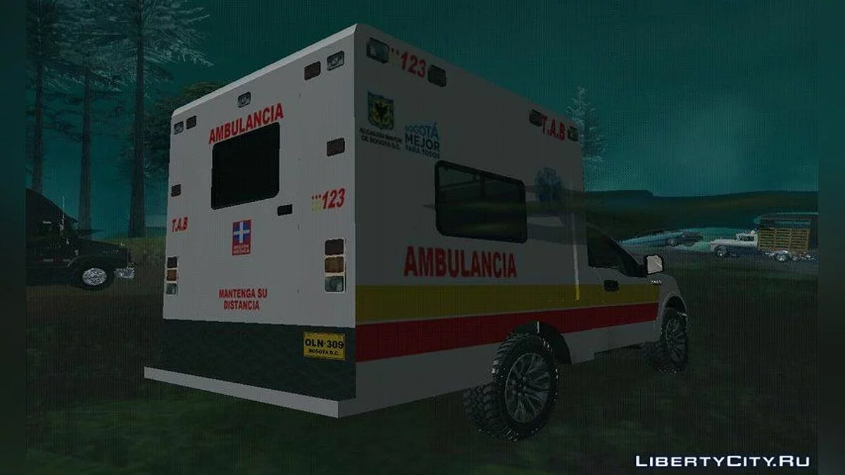 FORD F150 (швидка допомога Боготи) / GTA San Andreas