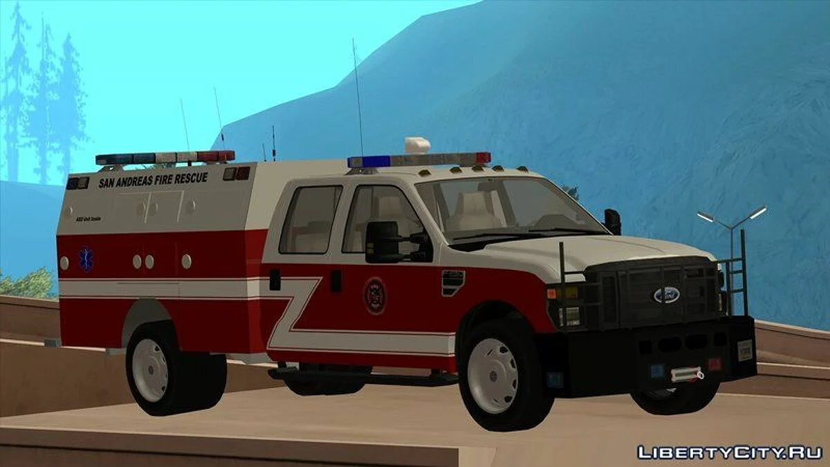 2011 Ford F-250 San Andreas Fire Department / GTA San Andreas